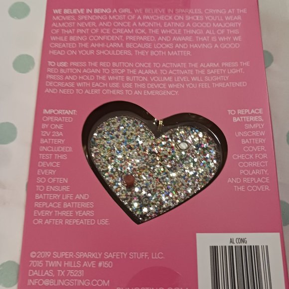 NWT! Ahh-larm Super Loud Personal Panic Alarm - Picture 3 of 8